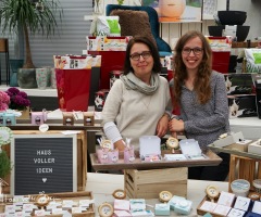 Unser Marktstand in der Gärtnerei