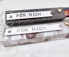 Schmale Verpackung für Kerle