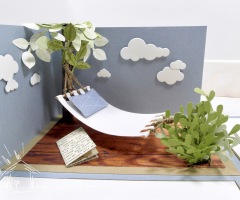 Explosionsbox mit Chillout-Lounge