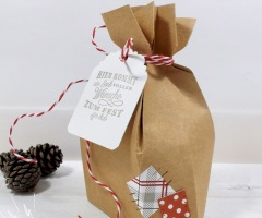 Verpackung zu Weihnachten