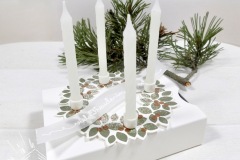 Adventskranz to go mit Anleitung